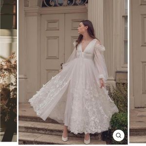 Fairy Tong butterfly white whimsical dress- never worn, only tried on. Size 20